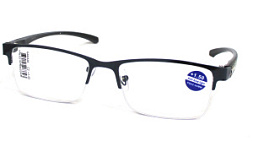 Готовые очки Marcello Металл 0326 Blue Blocking  муж с2