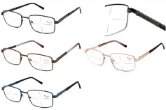 Готовые очки Vizzini Металл 7028 флекс  унисекс микс