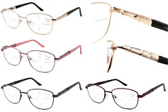 Готовые очки Vizzini Металл 7001 флекс  жен микс